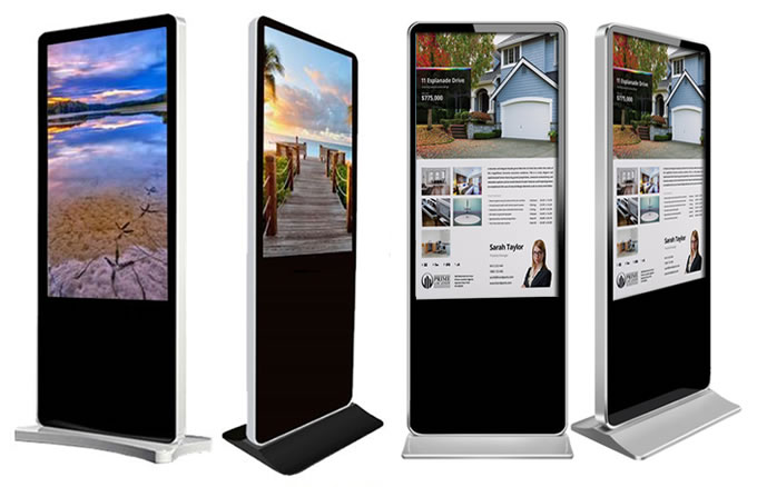 standee kiosk rentals